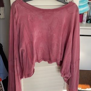 Urban Outfitters long sleeve crop tee